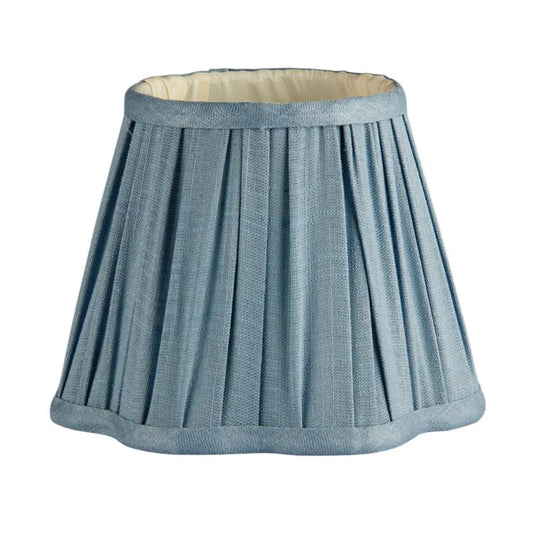 Scallop Lampshade Chambray 16cm