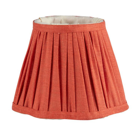 Scallop Lampshade Orange 16cm