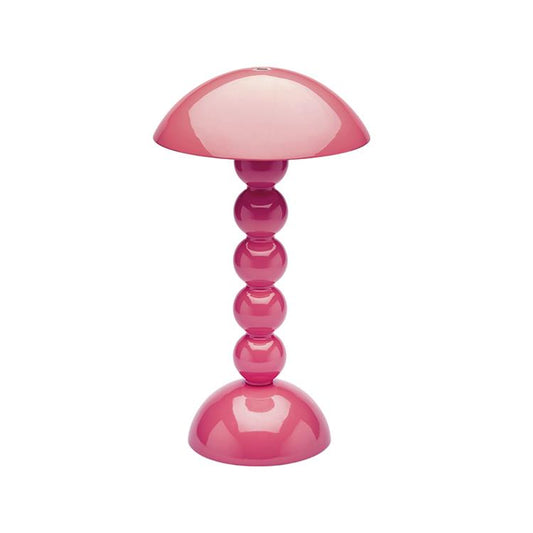 Watermelon Lacquer Rechargeable Bobbin LED Lamp