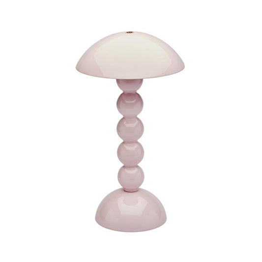 Pale Pink Lacquer Rechargeable Bobbin LED Lamp