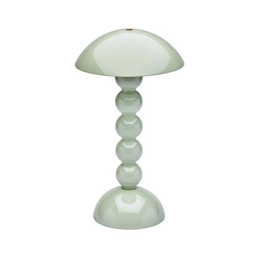 Sage Lacquer Rechargeable Bobbin LED Lamp
