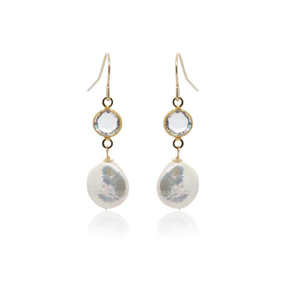 Mother of Pearl Double Drop Earring - Jewellery - Addison Ross