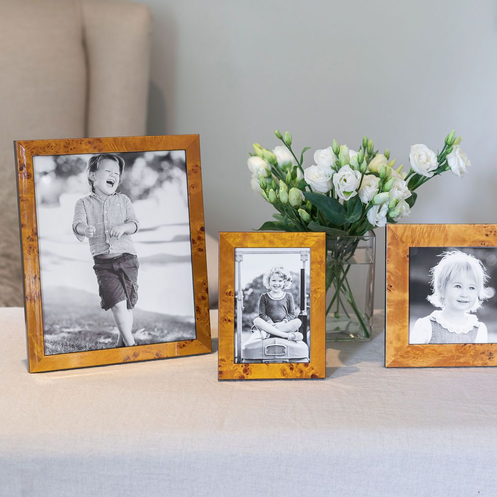 Honey Poplar Veneer Frame, 2cm Border