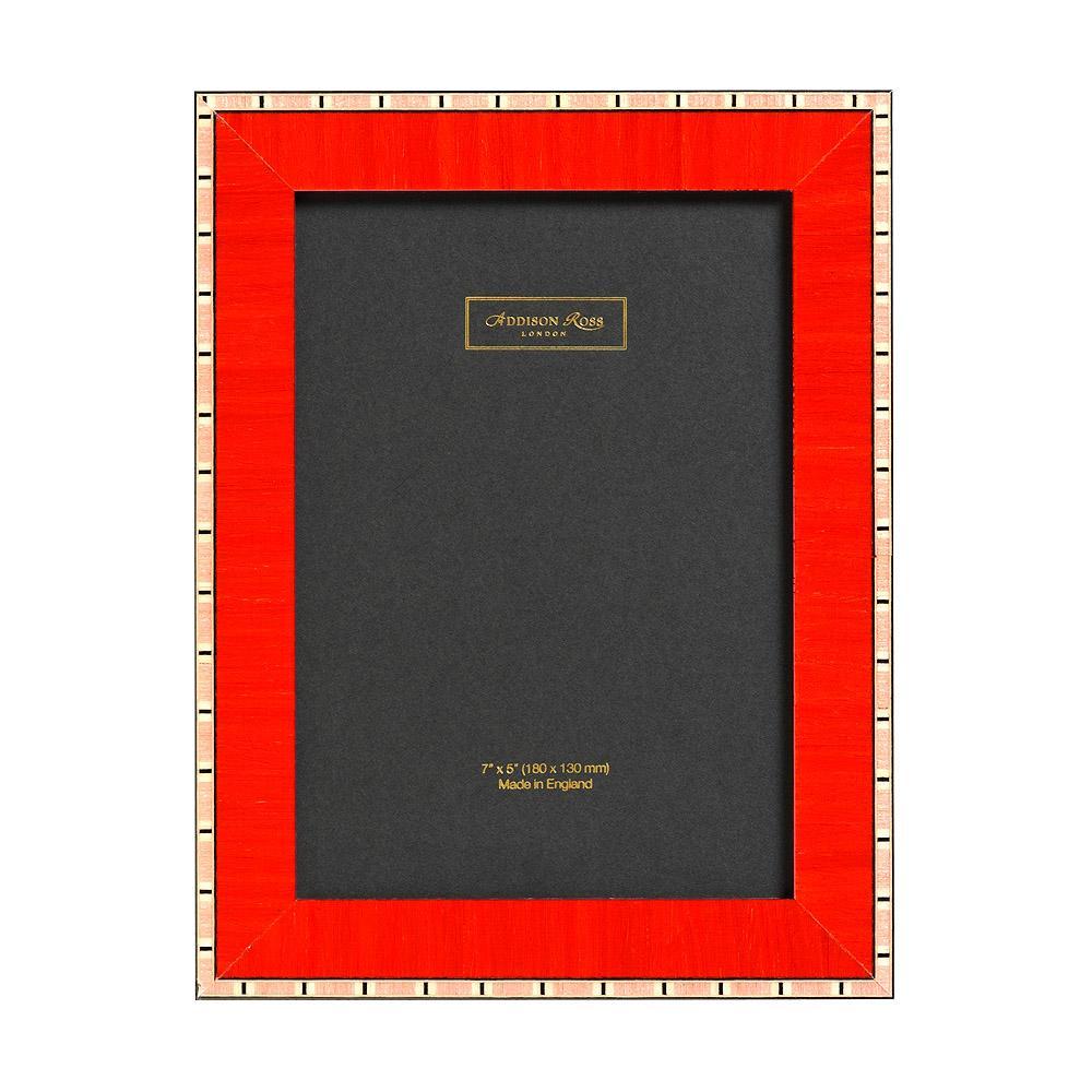 Frise Red Marquetry Frame - Wood Frames - Addison Ross