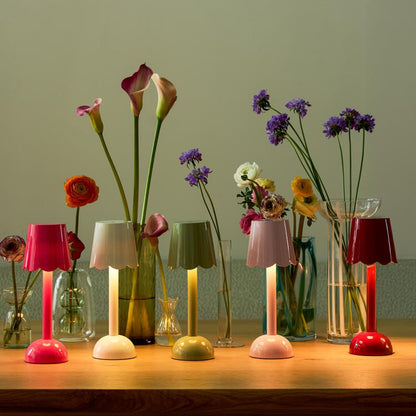 Scallop LED Lamp Watermelon 28cm