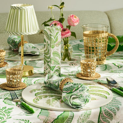 Palm Beach Green Square Pillar Salt or Pepper Mill