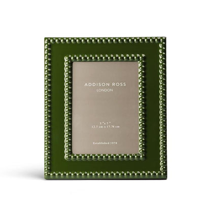 Khaki Bobbin Lacquer Photo Frame