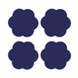 Navy Coasters – Set of 4