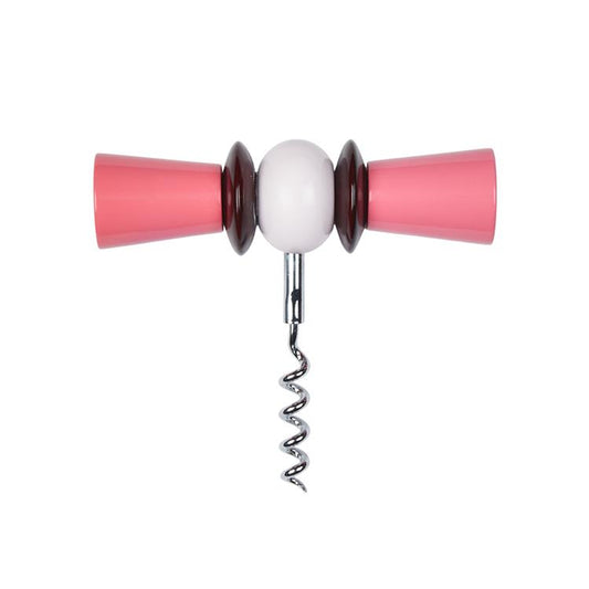Bow Tie Corkscrew Pink & Cherry