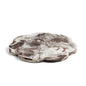 Scallop Resin Board Chocolate