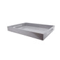 Chiffon Grey Large Lacquered Ottoman Tray