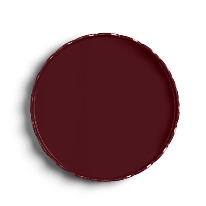 16x16 Scalloped Tray Cherry