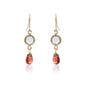 Garnet Double Drop Earrings - Jewellery - Addison Ross