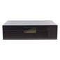 Large Brown & Silver Croc Watch Box