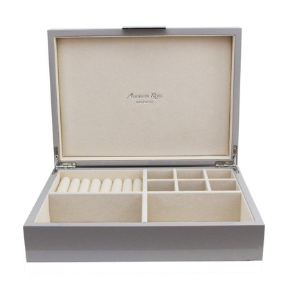 Large Chiffon Jewellery Box with Gold