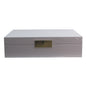Large Chiffon Jewellery Box with Gold