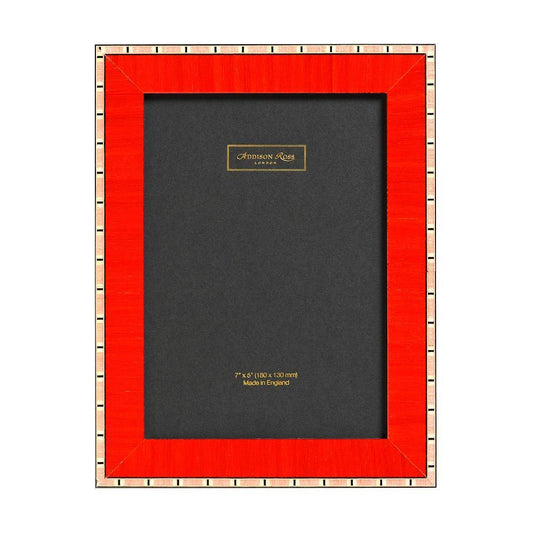 Frise Red Marquetry Frame - Wood Frames - Addison Ross