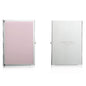 Pink & Silver Plate Travel Frame - Enamel Frame - Addison Ross